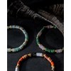 Bracelet Perles Heishi Turquoise Africaine Quartz Rose - vue V3