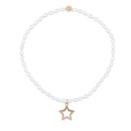Bracelet Or et Perles Baroques - Femme