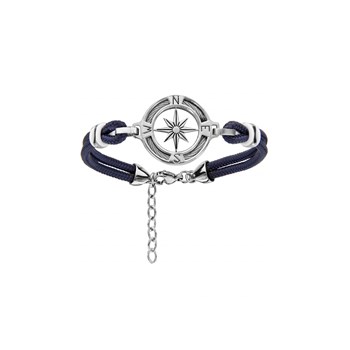 Bracelet Rose des vents - Cordon bleu