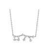 Collier Constellation Sagittaire - Argent - vue V2