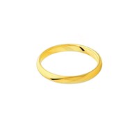 Alliance demi-jonc - OR - 3mm