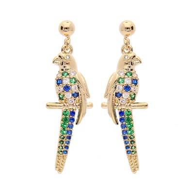 LONYOO Boucles D'oreilles Pigeon En Acrylique Boucles D'oreilles Printemps Pour Femme Filles Cadeaux Tendance (Bleu 1102