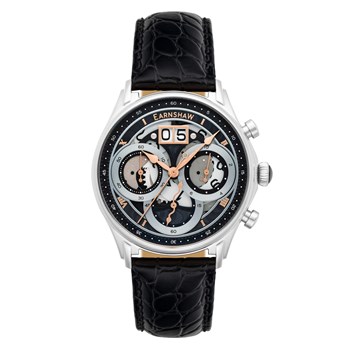 Montre chronographe bracelet cuir NASMYTH GRANDE
