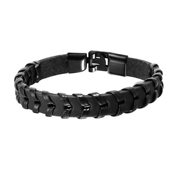 Bracelet cuir tressé STEVE