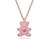 Collier Swarovski Teddy doré rose - vue V1