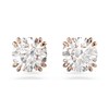 Clous d'oreilles Swarovski Constella rosés - vue V1