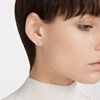 Clous d'oreilles Swarovski Constella rosés - vue V2