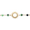 Bracelet Brillaxis motif soleil et pierres rubis
zoisite 18 cm - vue V1