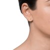 Piercing Agatha barrette plaqué or oxyde
ligne Raimbows - vue V2