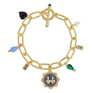 Bracelet Agatha Amulette pampille