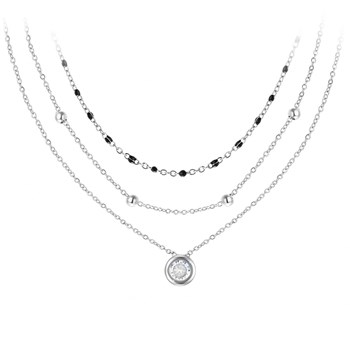 Set van 3 SC kristallen kettingen