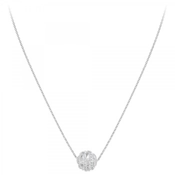 SC Kristallen halsketting met fonkelende kristallen