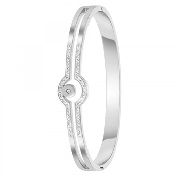 SC Kristallen armband versierd met een echte diamant