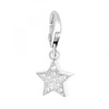 Charm étoile SC Crystal orné de Cristaux scintillants - vue V1