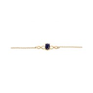 Bracelet Vermeil - Saphir et infini