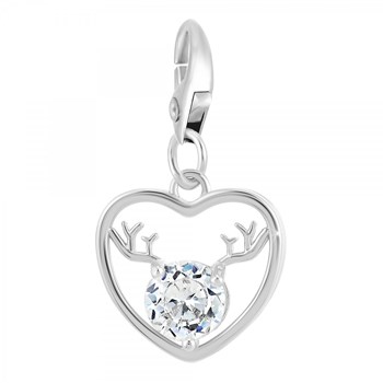 SC Kristallen hart charm