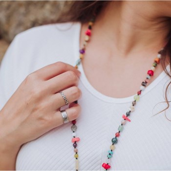 Bossa Ethnic Ring Silver 925