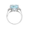 Bague 'Blue Light' Or et Topazes - vue V3