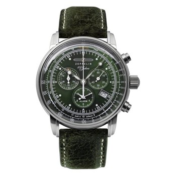 Montre Zeppelin Alarm Chronograph ED.1 - Vert