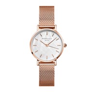 Montre Rosefield Femme 'Small Edit' Quartz - Boîtier métal doré rose - 26WR-265