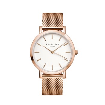 Montre Rosefield Femme 'The Mercer' Quartz - Boîtier métal doré rose