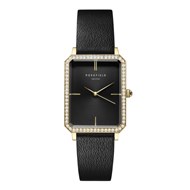 Montre Rosefield Femme 'Octagon' Quartz - Boîtier métal doré - OBBLG-O51