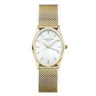 Montre Rosefield Femme 'Oval' Quartz - Boîtier métal doré - OWGMG-OV10