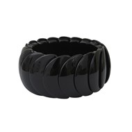 Bracelet extensible noir