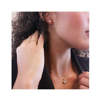 Simply Love Pendants - Gold and Crystal