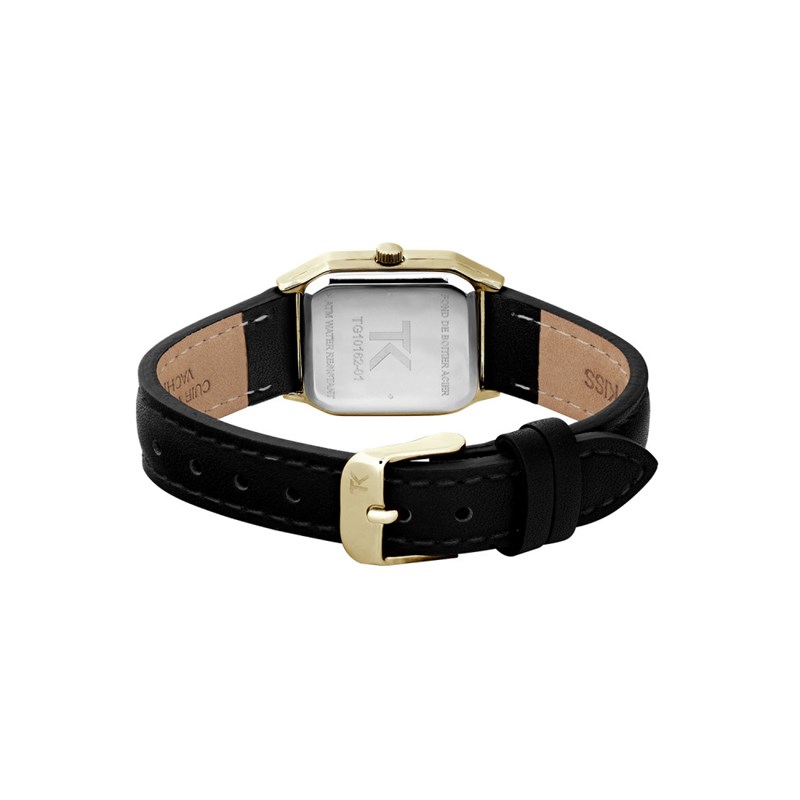 Montre femme analogique Trendy Kiss - Bracelet cuir véritable de vachette - Eugénie - vue 3