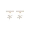 Boucles d'oreilles 'Stuga' Or et Diamants - vue V1