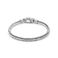 Bracelet Homme Argent 925/1000'Janus' Taille L