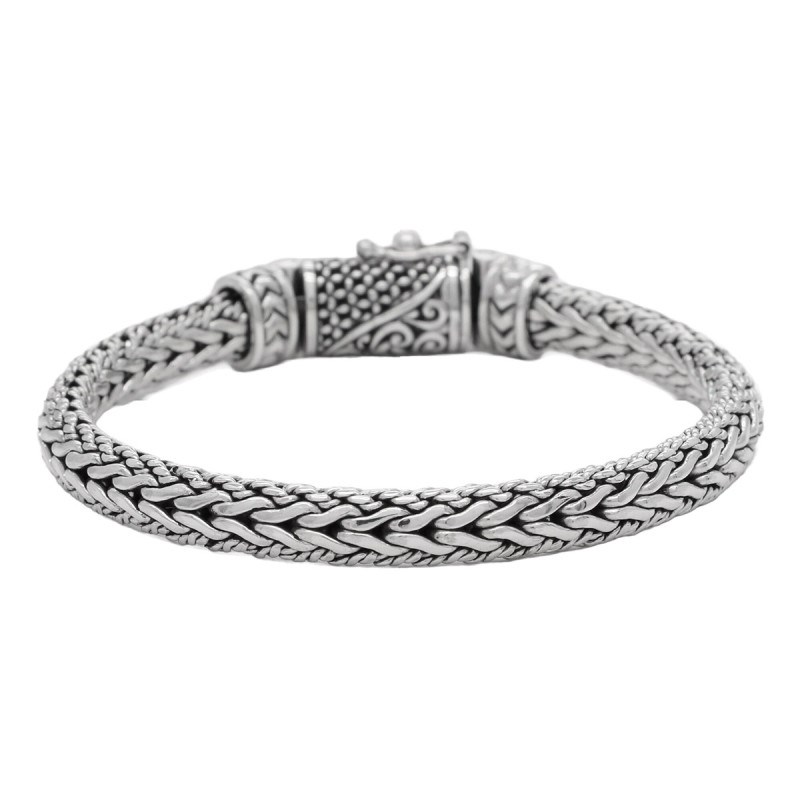 Bracelet Homme Argent 925/1000'Rhys' Taille S - vue 2