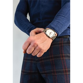 White Reverso - Oyster Métal Brossé