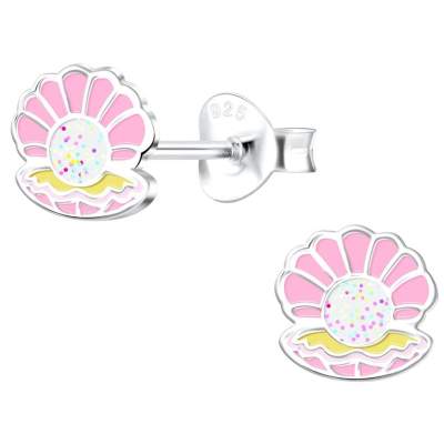 Boucles D'oreilles Pendantes En Amétrine Et Perles 6mm - Argent 925 - Élégant Violet Et Jaune