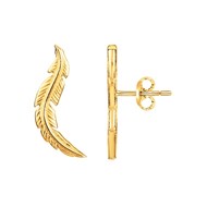 Boucles d'oreilles clous en Plaqué Or