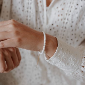 Collier, bracelet et boucles d'oreilles Serena en Pierres de Lune