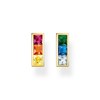 Boucles d'oreilles Thomas Sabo argent doré oxydes_x000D_
arc-en-ciel - vue V1