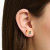 Boucles d'oreilles Thomas Sabo argent doré oxydes_x000D_
arc-en-ciel - vue V3