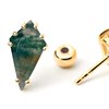 Boucle d'oreille individuelle PdPaola Akiro Agathe v_x000D_
erte - vue V2