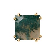 Boucle d'oreille individuelle PdPaola Suki Agate ve_x000D_
rte