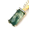 Boucle d'oreille individuelle PdPaola Kaori Agate ve_x000D_
rte - vue V2