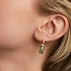 Boucle d'oreille individuelle PdPaola Kaori Agate ve_x000D_
rte - vue V3