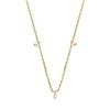 Collier Fossil Sadie Shine Bright en laiton doré - vue V2