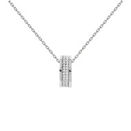Collier PdPaola Atlas argent