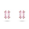 Boucles d'oreilles clous Swraovski Stila roses - vue V1