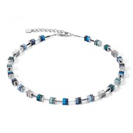 Collier Coeur de Lion Sparkling Classic Update bleu