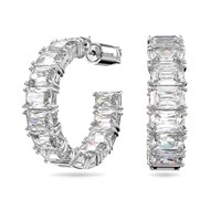 Créoles Swarovski  Millenia cristaux blancs