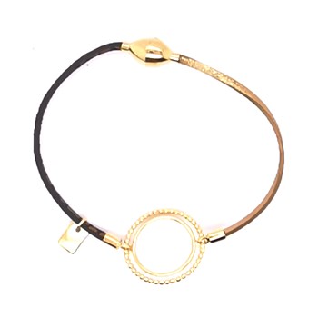 Bracelet Flowerforzoe Beau Gosse Noir Scintillant