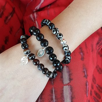 Kalmte agaat armband